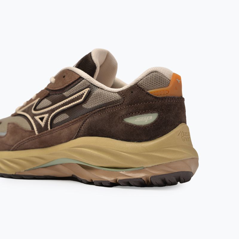 Mizuno Wave Rider Βeta vintage khaki/summer sand/chicory coffee Schuh 13