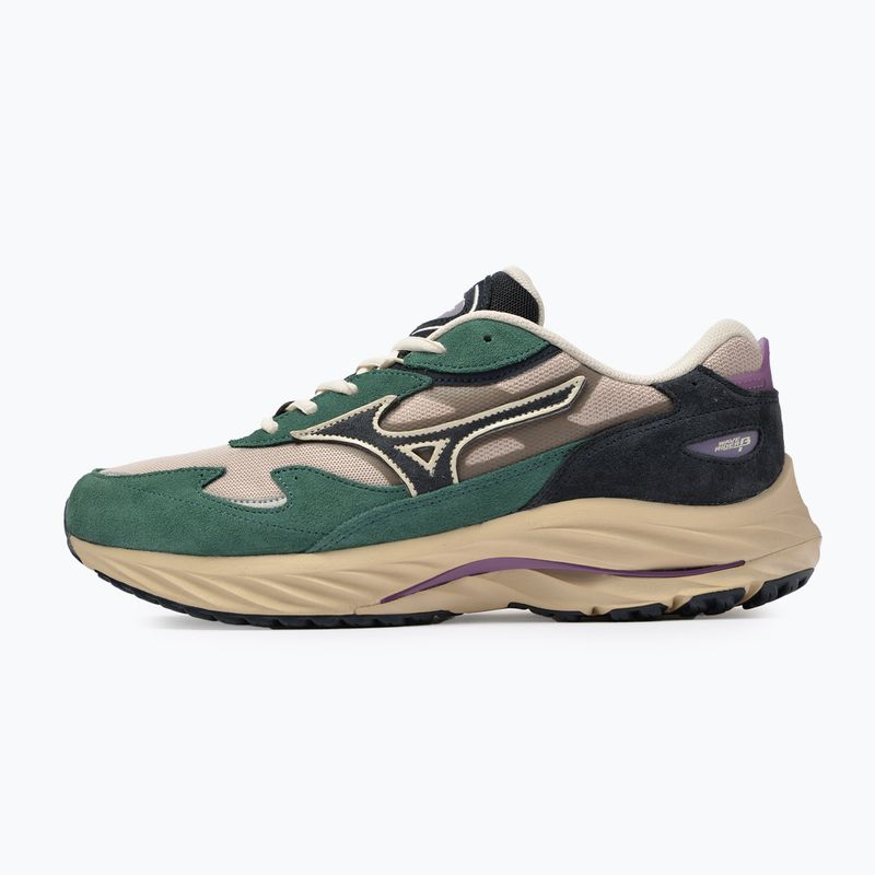 Mizuno Wave Rider Βeta silberne Wolke/Vulkan/Bistro grün Schuhe