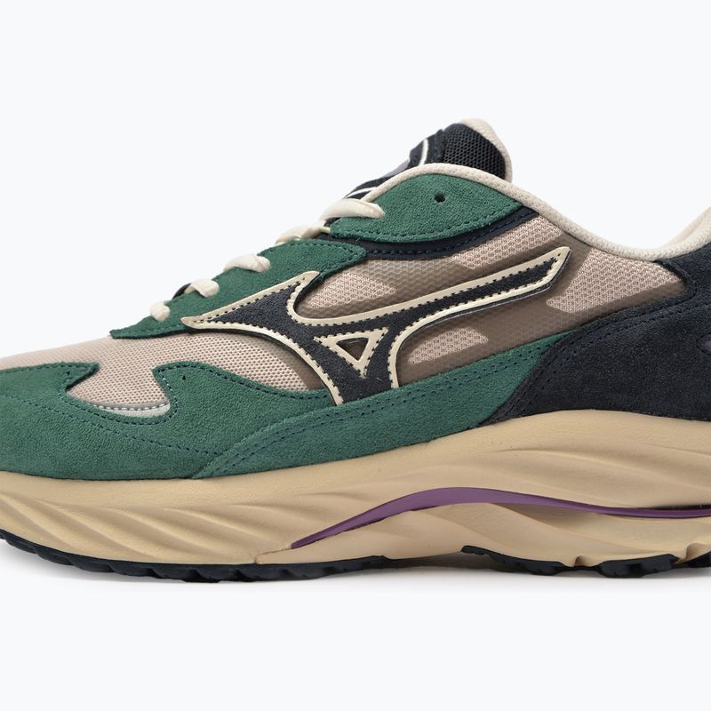 Mizuno Wave Rider Βeta silberne Wolke/Vulkan/Bistro grün Schuhe 4