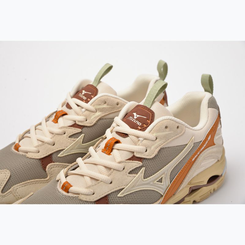 Schuhe Mizuno Wave Rider 10 Premium vinage khaki/summer sand/pumpkin spice 14