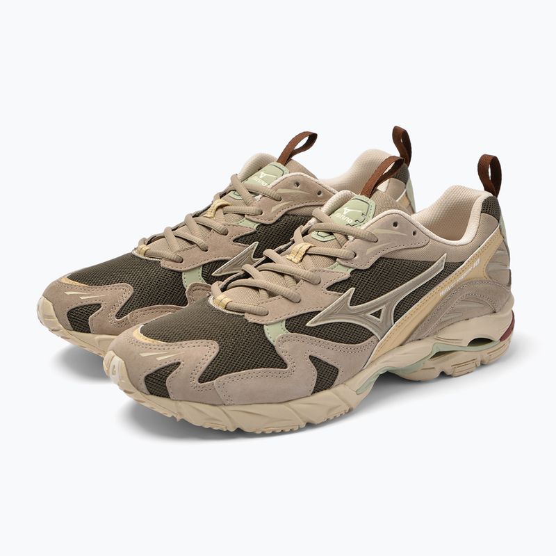 Schuhe Mizuno Wave Rider 10 Premium beluga/vintage khaki/mojave desert 10