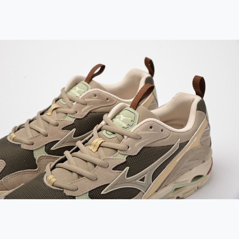 Schuhe Mizuno Wave Rider 10 Premium beluga/vintage khaki/mojave desert 14