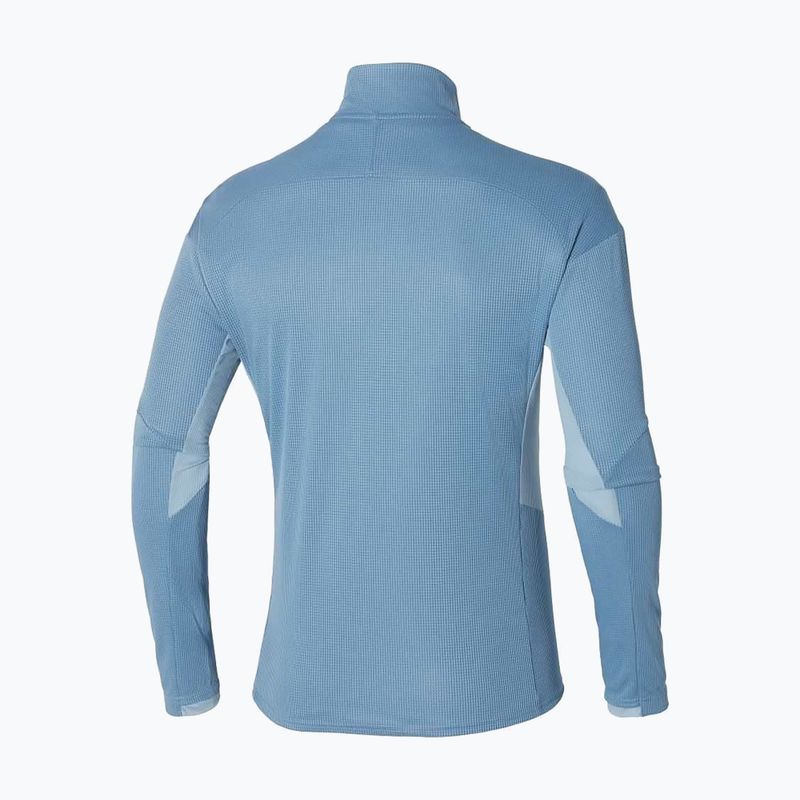 Herren Mizuno Hybrid parisian blau laufendes Longsleeve 2