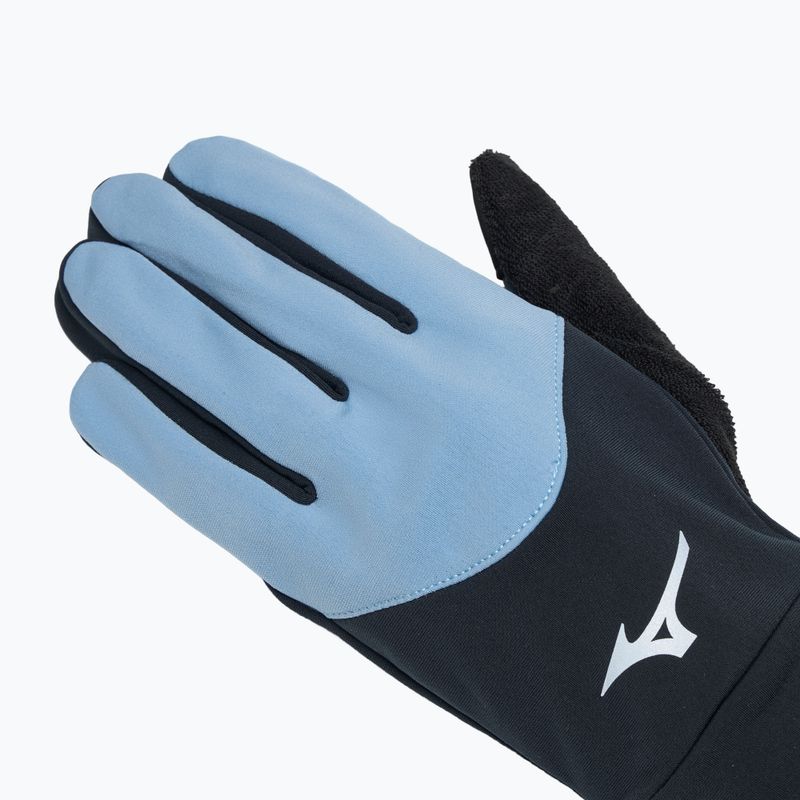 LaufhandschuheMizuno Warmalite black / glacier lake 4