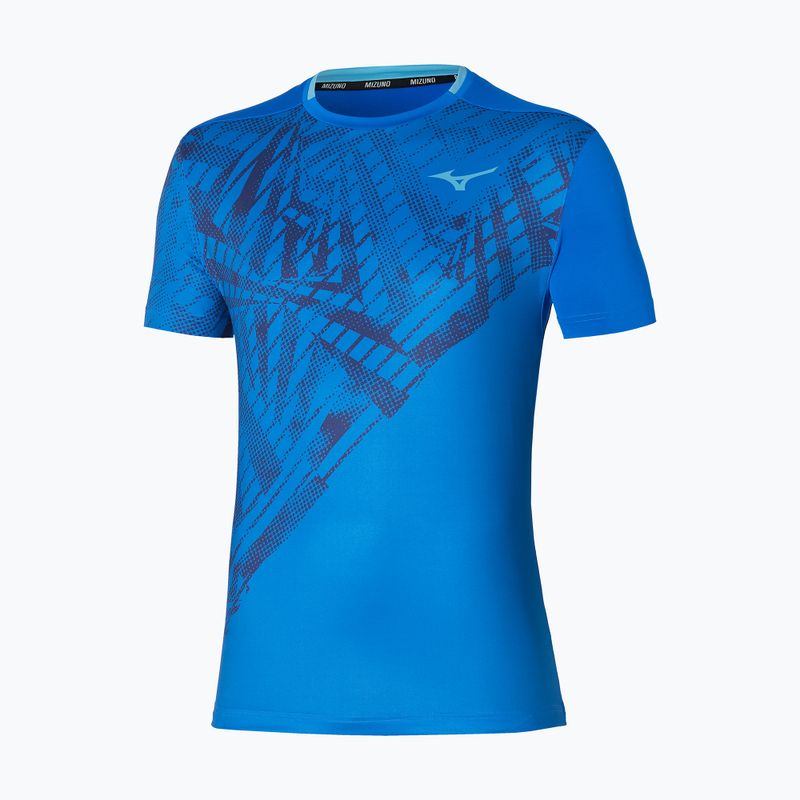 Herren-Tennisshirt Mizuno Mugen Shadow Graphic Tee mugen blau