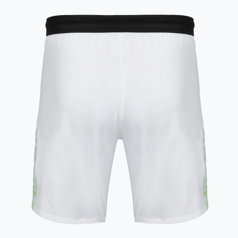 Herren Tennisshorts Mizuno Mugen 8 In Amplify weiß 2