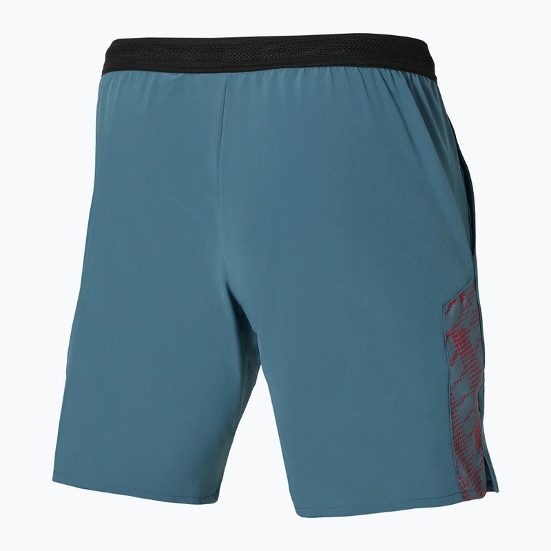 Herren-Tennisshorts Mizuno Mugen 8 In Amplify blau Fata Morgana 2