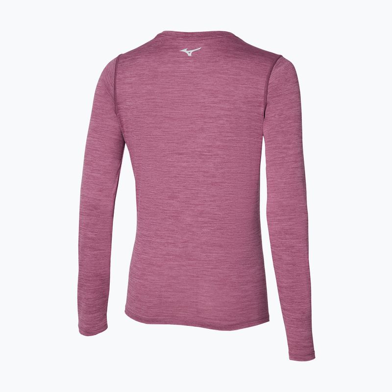 Mizuno Impulse Core Tee violett quartz Langarm Damen 2