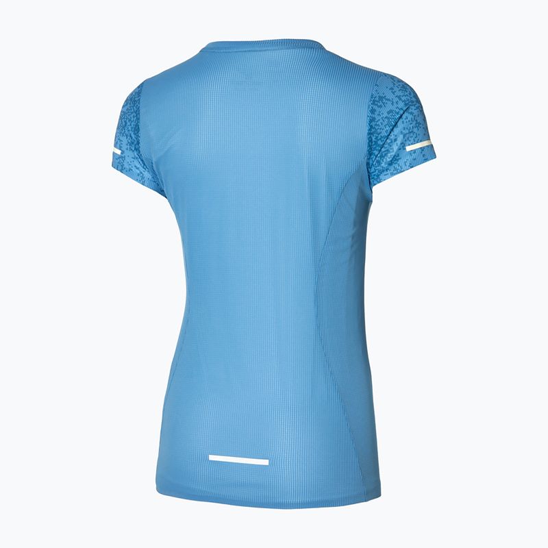 Damen-Laufshirt Mizuno Premium Aero Tee parisian blue 2