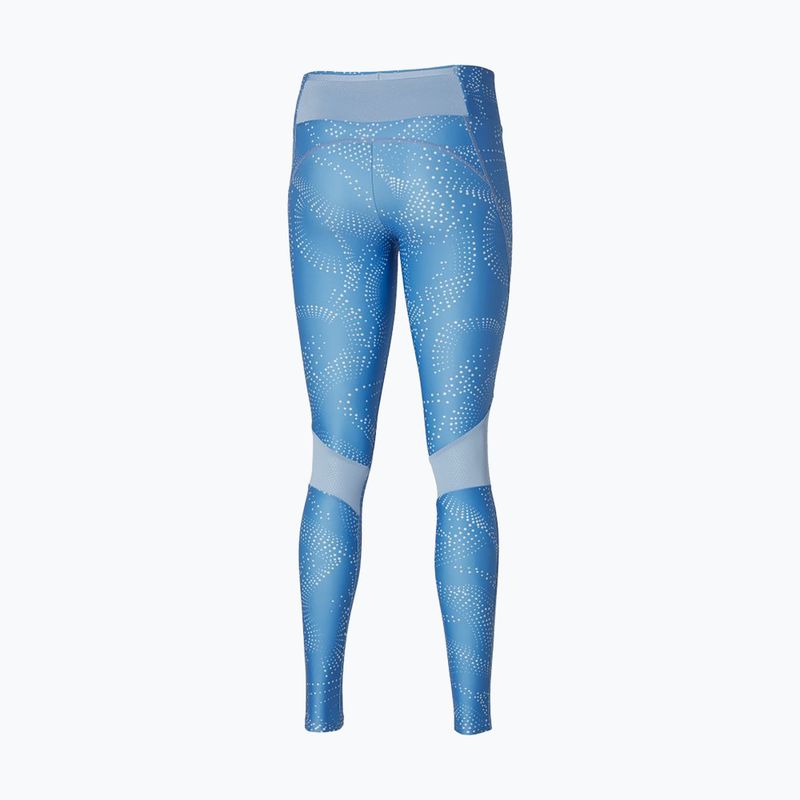 Damen Leggings Mizuno Active parisian blau 2