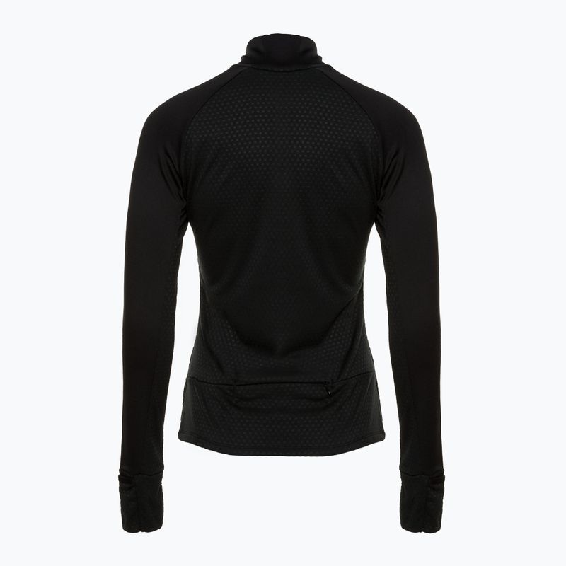 Lauf Sweatshirt Hoodie Damen Mizuno Warmalite Half Zip black 2