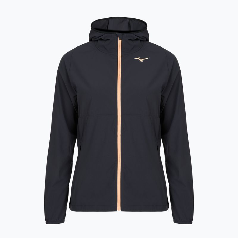 Damen Laufjacke Mizuno Alpha Jacket schwarz