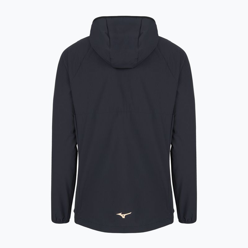 Damen Laufjacke Mizuno Alpha Jacket schwarz 2