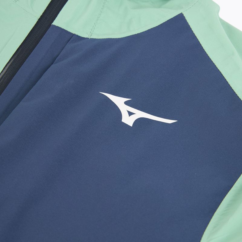 Damen Laufjacke Mizuno Waterproof 20K ER staubig jade 3