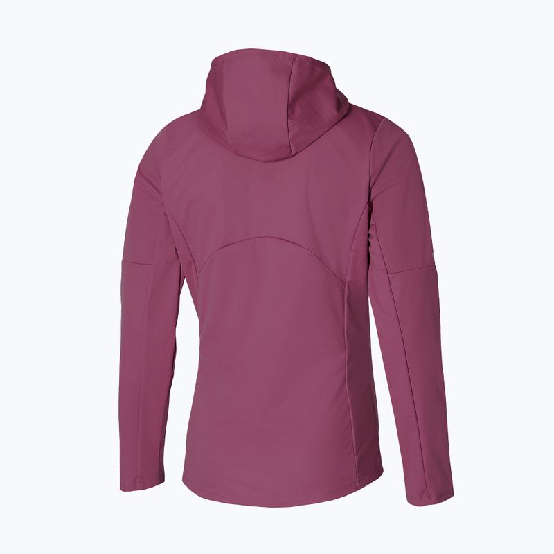 Damen Laufjacke Mizuno Thermal Charge BT violett quartz 2