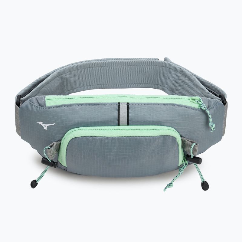 Mizuno Laufgürtel 2Way Taille Porch grau
