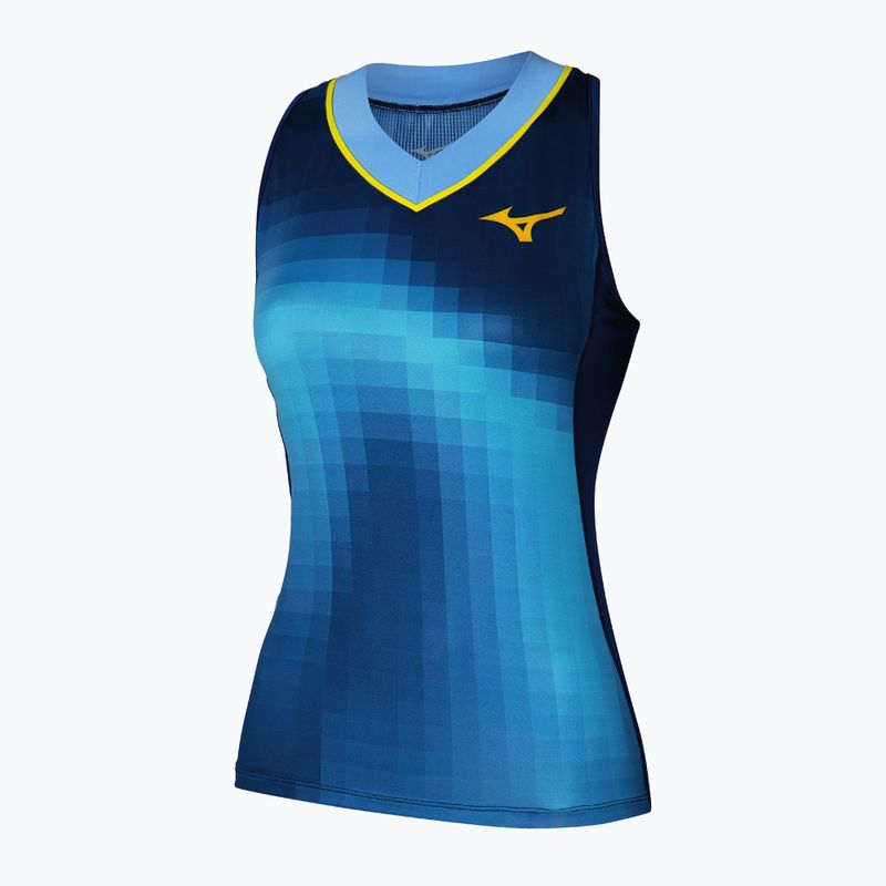 Shirt Damen Mizuno Frontier Tank W bellwether blue 3