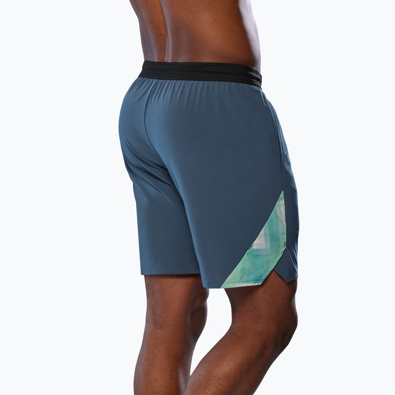 Shorts Herren Mizuno Frontier 8 in Amplify vintage indigo 2