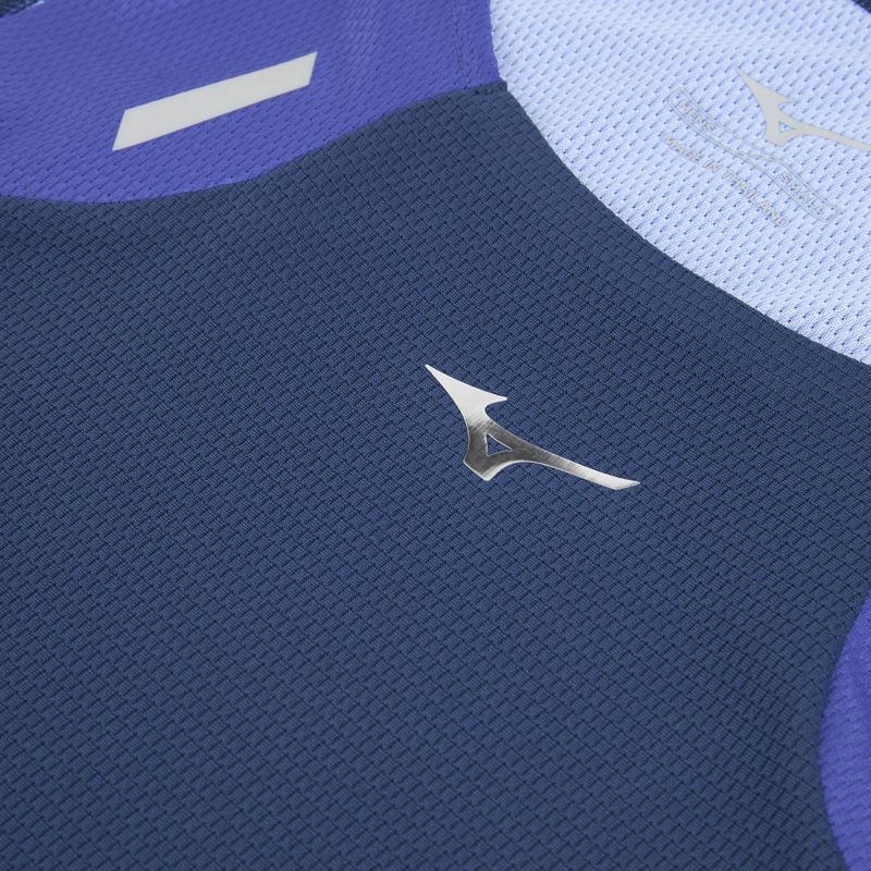 Herren-Laufshirt Mizuno Tech Light Tank estate blue 3