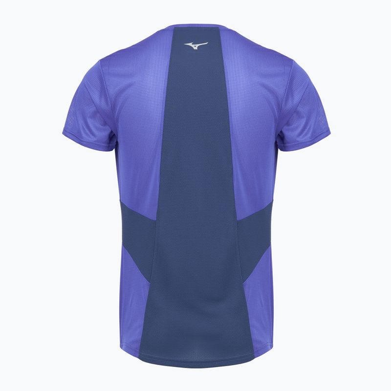 Herren-Laufshirt Mizuno DryAeroFlow Tee reflexblue 2
