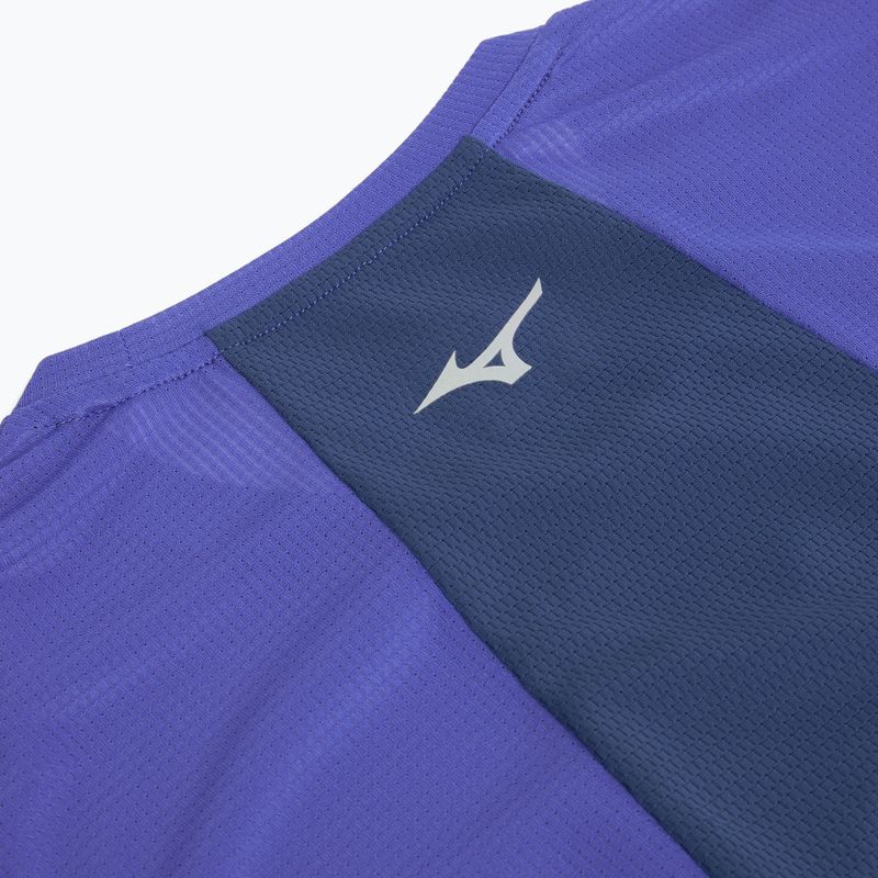 Herren-Laufshirt Mizuno DryAeroFlow Tee reflexblue 4