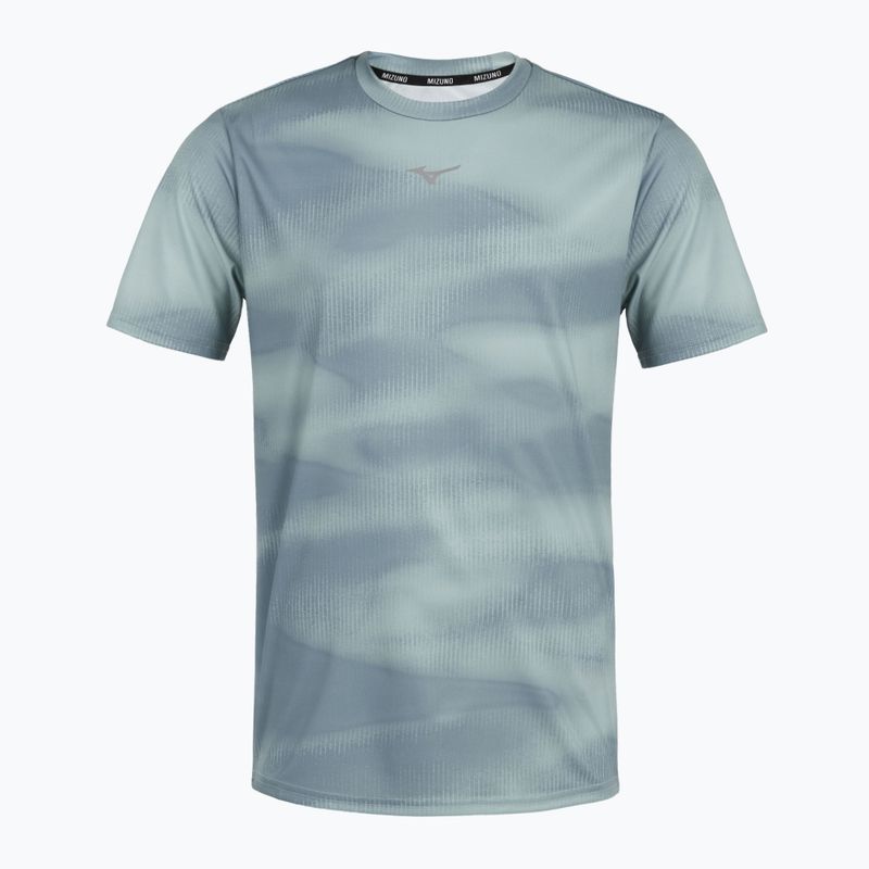 Herren Laufshirt Mizuno Core Graphic Tee wolkenblau 5