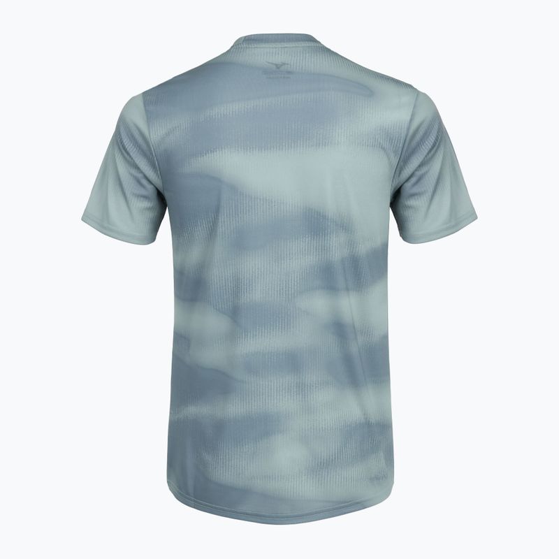 Herren Laufshirt Mizuno Core Graphic Tee wolkenblau 6