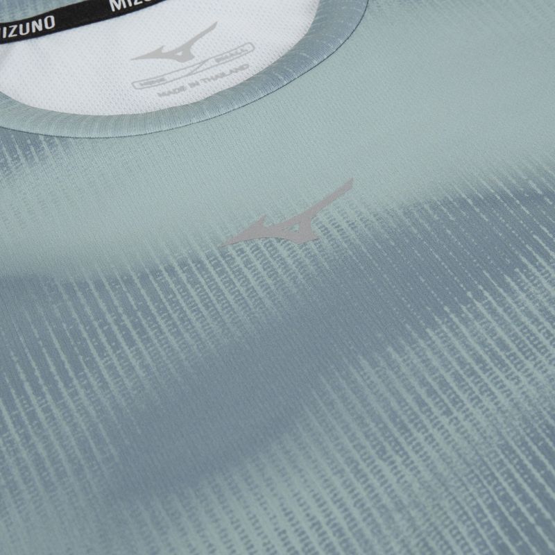 Herren Laufshirt Mizuno Core Graphic Tee wolkenblau 7
