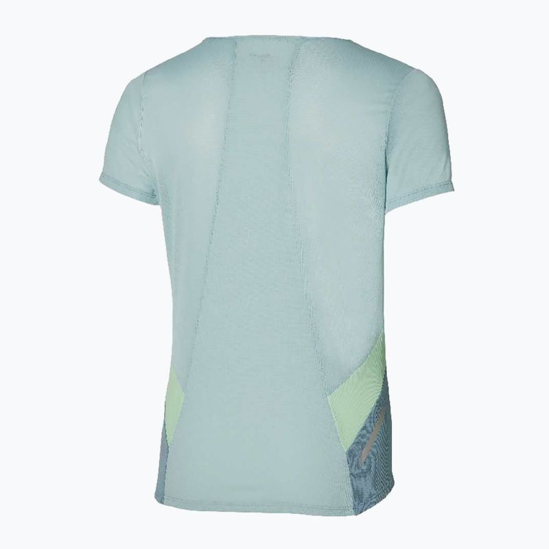 Damen-Laufshirt Mizuno DryAeroFlow Tee cloud blue 2
