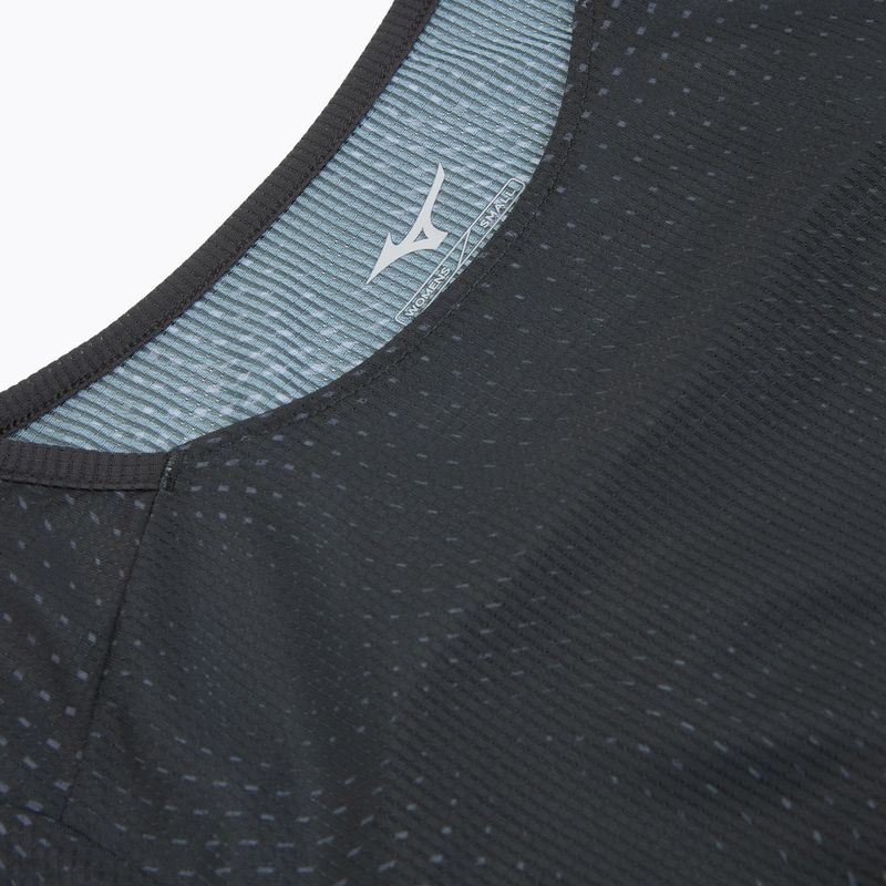 Damen-Laufshirt Mizuno DryAeroFlow Graphic Tee schwarz 3