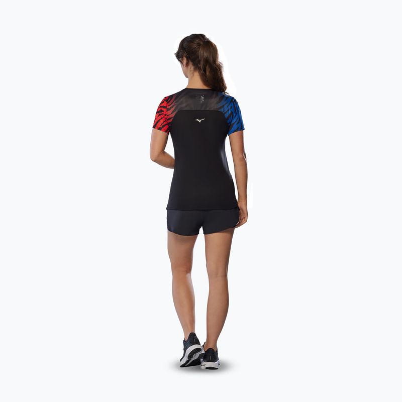 Damen-Laufshirt Mizuno DryAeroFlow Graphic Tee oni red 4