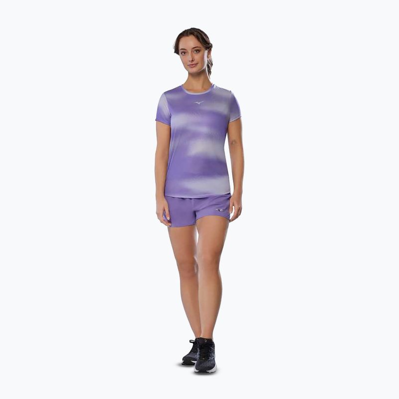 Damen Laufshirt Mizuno Core Graphic Tee thistle 2