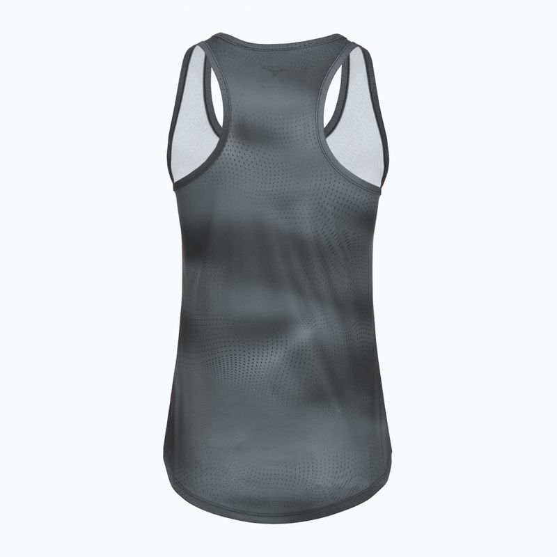 Damen Laufshirt Mizuno Core Graphic Tank schwarz 2