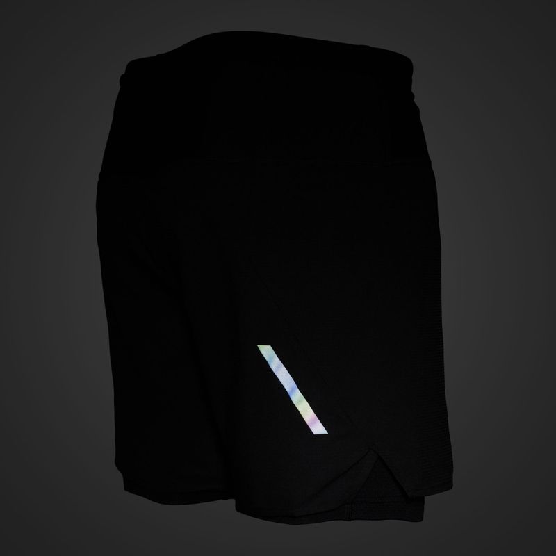 Herren Mizuno Trail ER 2IN1 Laufshorts schwarz 7