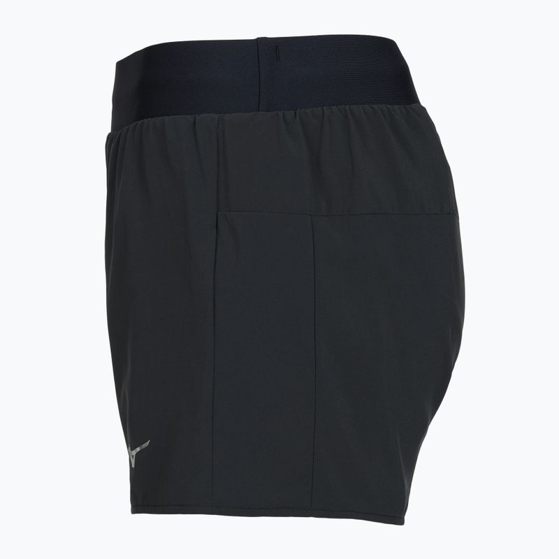 Damen Laufshorts Mizuno Alpha 4.5" schwarz 3