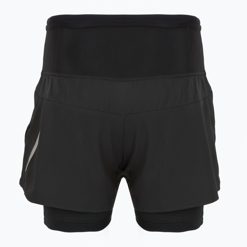 Herren Mizuno Trail ER 2IN1 Laufshorts schwarz 2