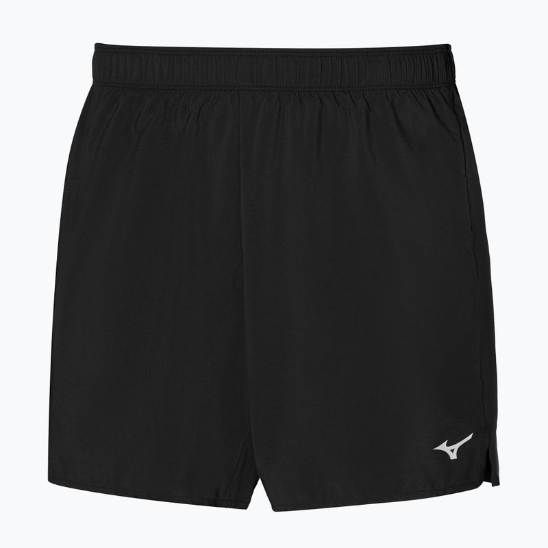 Herren Mizuno Trail ER 2IN1 Laufshorts schwarz