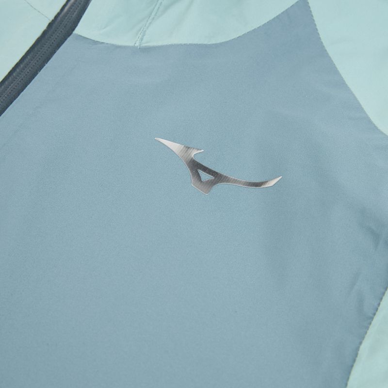 Damen-Laufjacke Mizuno Waterproof 20K ER cloud blue 5