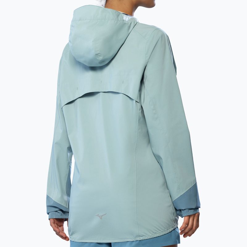 Damen-Laufjacke Mizuno Waterproof 20K ER cloud blue 2