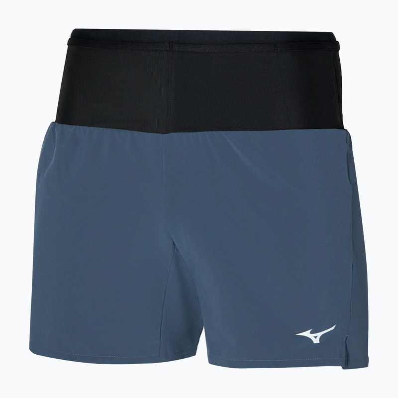 Herren Mizuno Multi Pocket Laufshorts vintage indigo