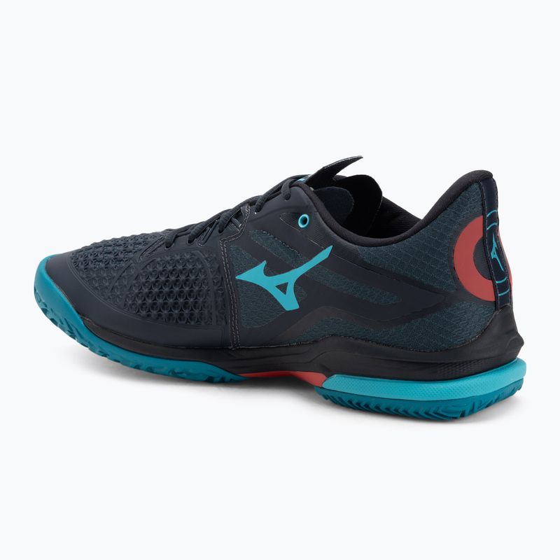 Padel-Schuhe Mizuno Wave Exceed Tour 6 Padel salute/hibiscus/enamel blue 3