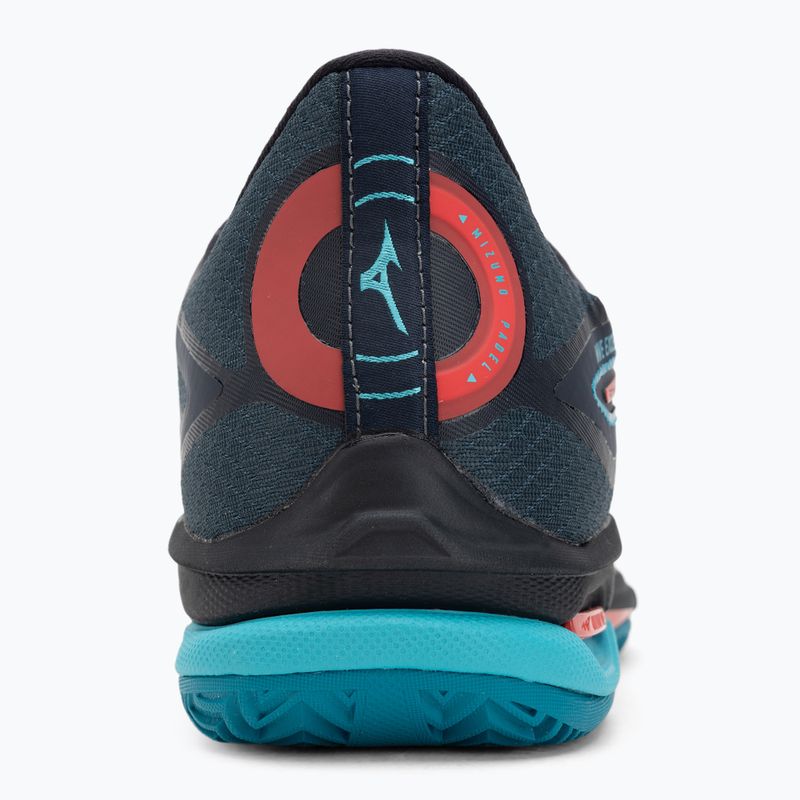 Padel-Schuhe Mizuno Wave Exceed Tour 6 Padel salute/hibiscus/enamel blue 6
