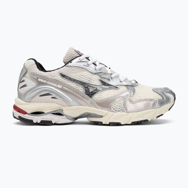 Herren Schuhe Mizuno Wave Rider 10 mizuno snow white/schwarz sand/ryth red 2