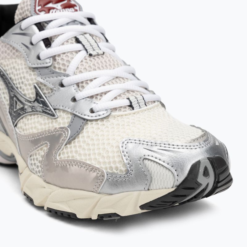 Herren Schuhe Mizuno Wave Rider 10 mizuno snow white/schwarz sand/ryth red 7