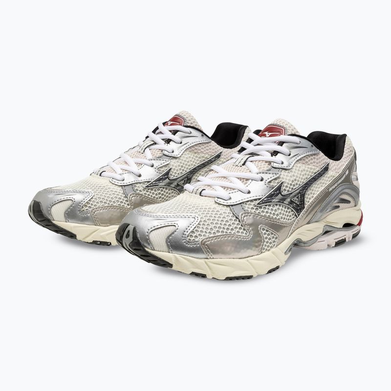 Herren Schuhe Mizuno Wave Rider 10 mizuno snow white/schwarz sand/ryth red 6