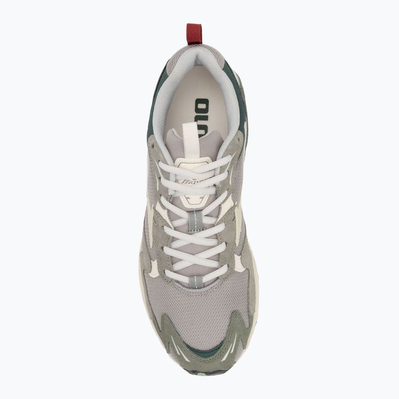 Herrenschuhe Mizuno Wave Rider 10 Premium opal gray/pristine/bistro green 5