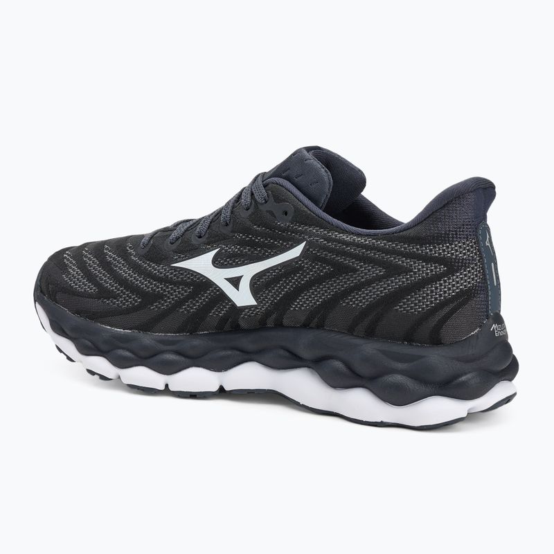 Damen Laufschuhe Mizuno Wave Sky 8 schwarz/weiss/india ink 3