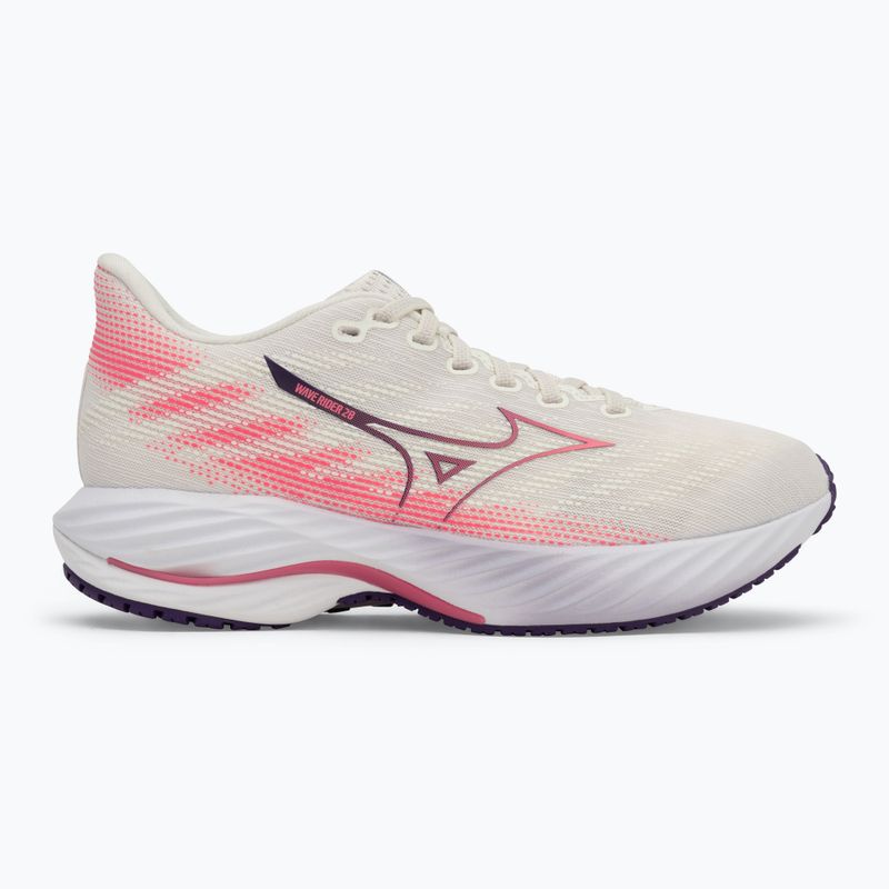 Laufschuhe Damen Mizuno Wave Rider 28 snow white/camellia rose/vintage indigo 2