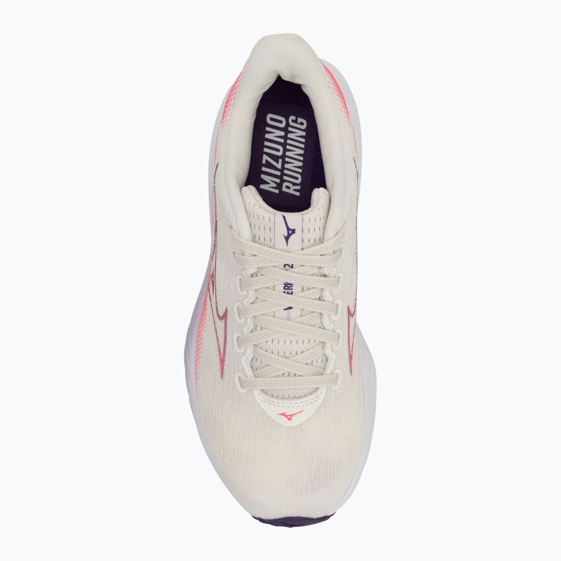 Laufschuhe Damen Mizuno Wave Rider 28 snow white/camellia rose/vintage indigo 5