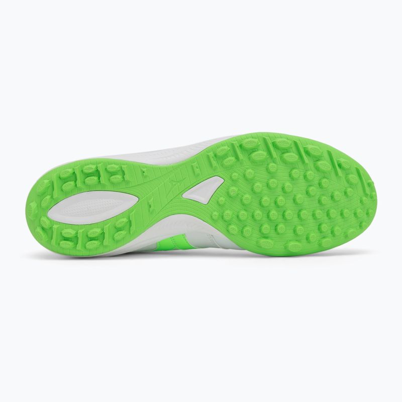 Fußballschuhe Herren Mizuno Morelia Sala Pro TF white/neon green/galaxy silver 4
